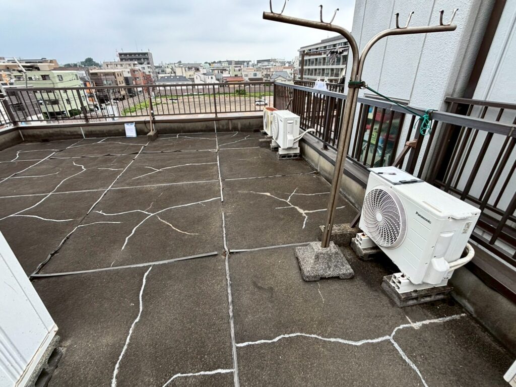 雨漏り診断を行った北区の建物